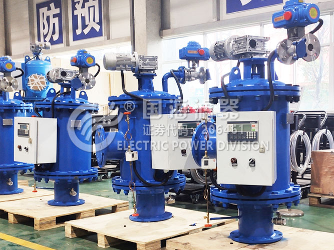 煤化工循環水100m³/h直通式自清洗過濾器