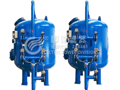 140噸每小時印染水石英砂過濾器