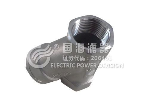 管道DN25不鏽鋼Y型過濾器