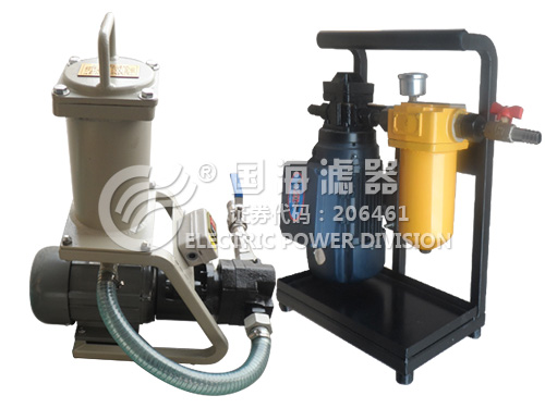 野外加油小流量手提濾油機GHYJ-16