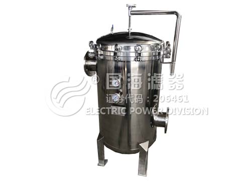 不鏽鋼去雜質大流量袋式過濾器