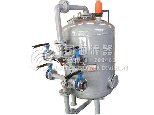 井水印染工業廢水石英砂過濾罐