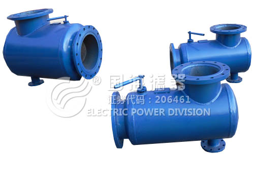 供暖熱網反衝洗除汙器DN65