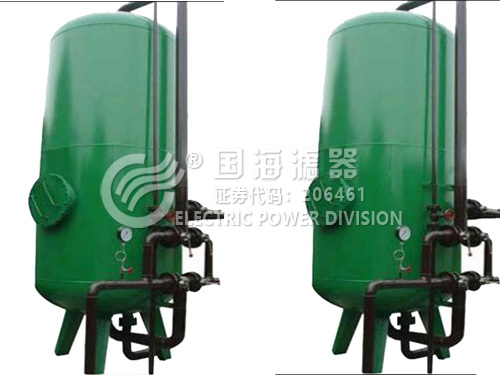 工業水除鐵錳石英砂過濾器